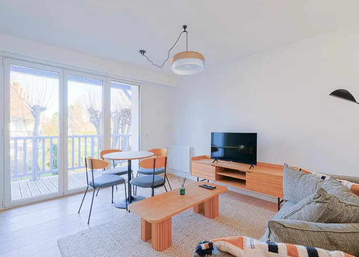 Appartamento New - 3 Et Jardin 100m Tourgéville